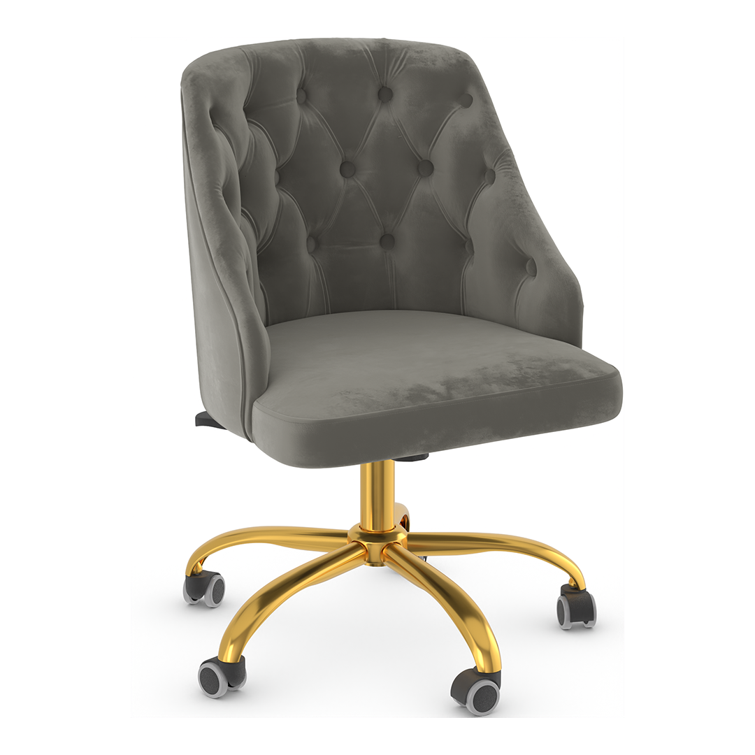 Velvet Home And Office Chair - Redcliffe