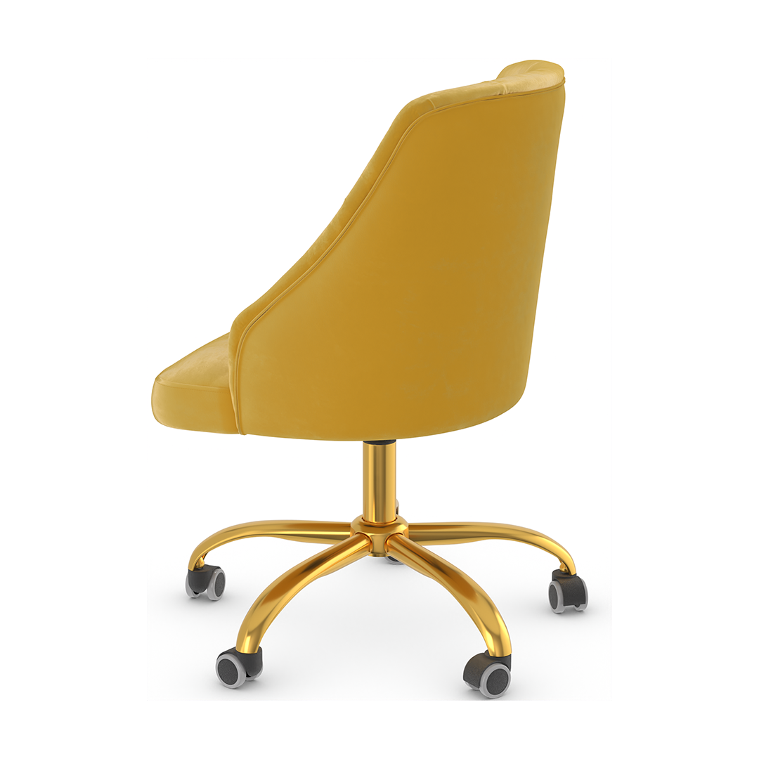 Velvet Home And Office Chair - Redcliffe