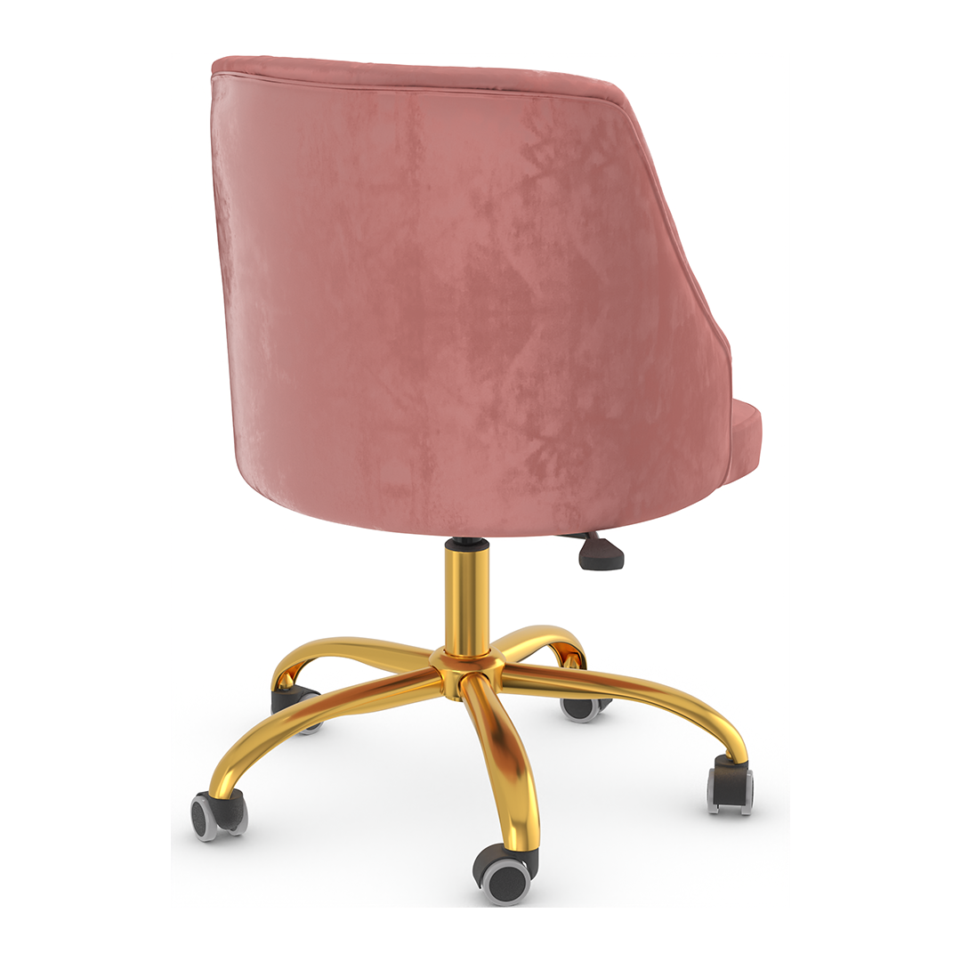 Velvet Home And Office Chair - Redcliffe