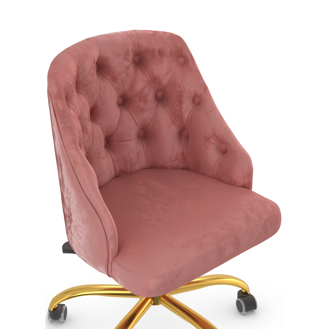 Velvet Home And Office Chair - Redcliffe