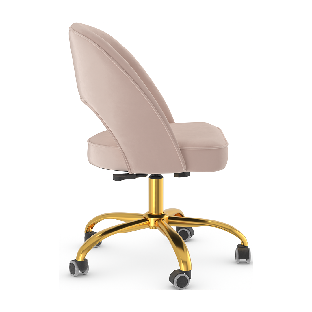 Velvet Home And Office Chair - Sandley