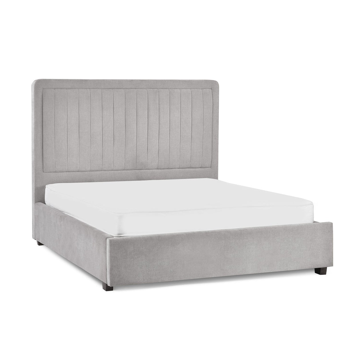 Velvet King Size Bed - Savannah