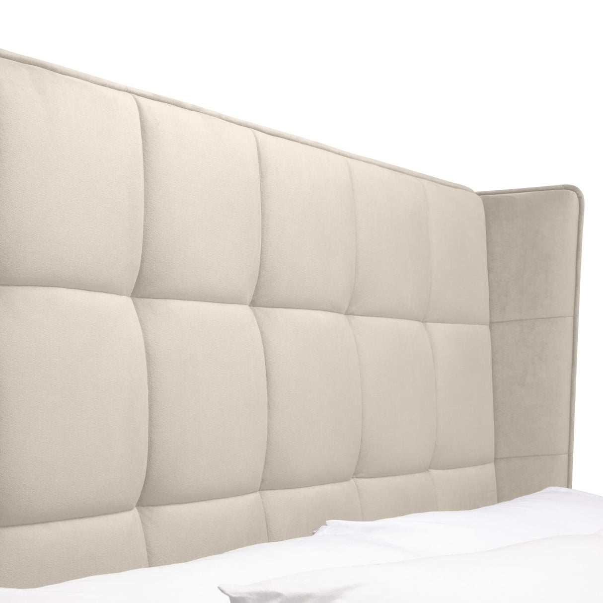 Velvet King Size Ottoman Storage Bed - Gatsby