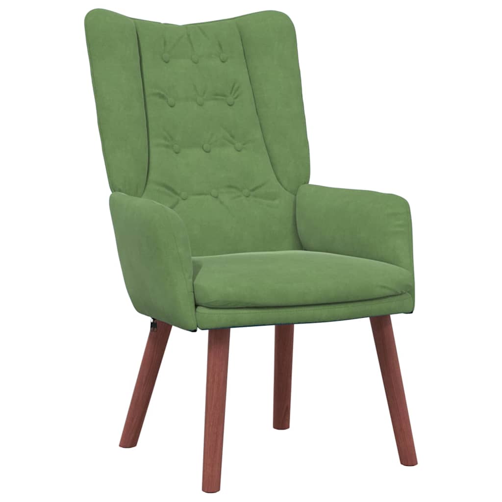 Velvet Relaxing Accent Chair 63cm Wide - Vantage Home