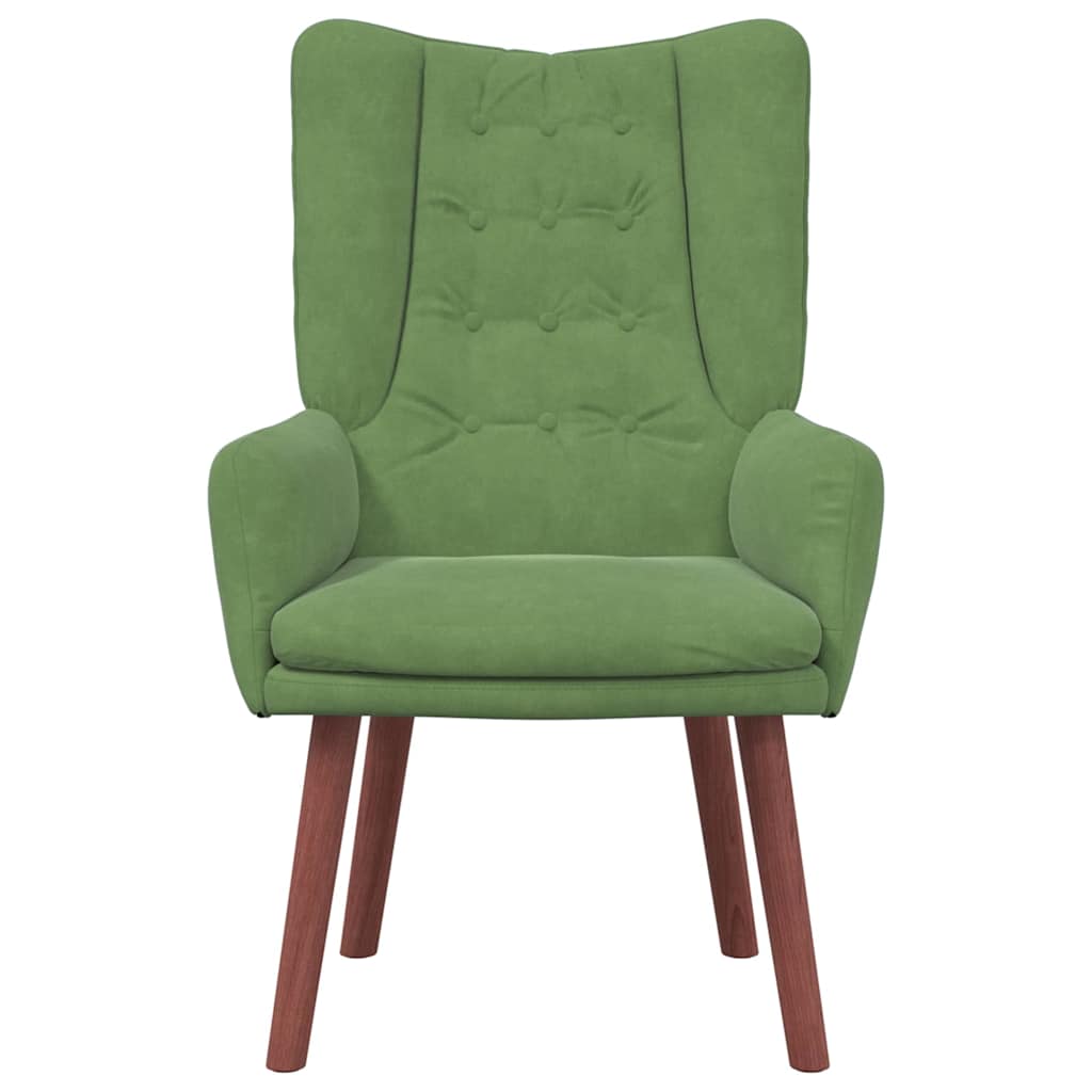 Velvet Relaxing Accent Chair 63cm Wide - Vantage Home
