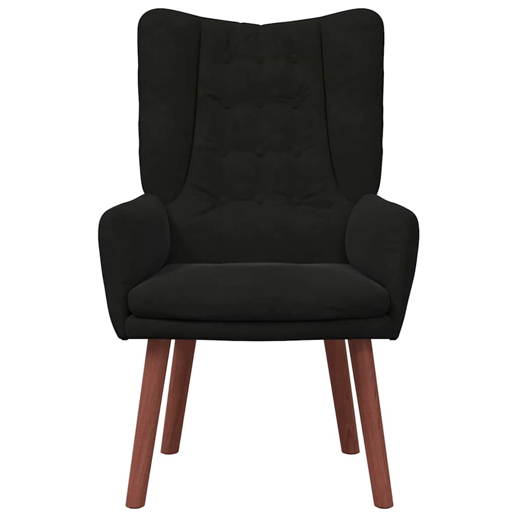 Velvet Relaxing Accent Chair 63cm Wide - Vantage Home