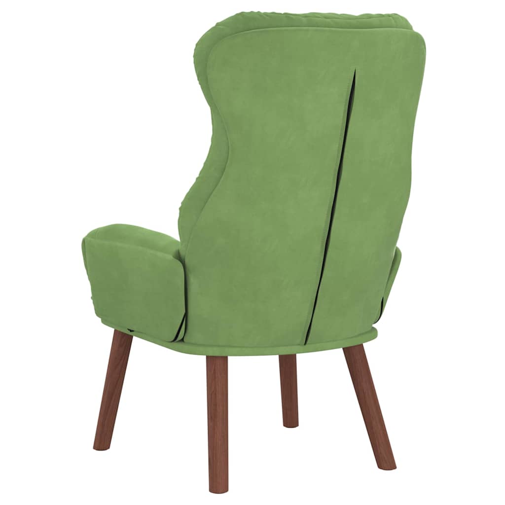Velvet Relaxing Accent Chair 69cm Wide - Vantage Home