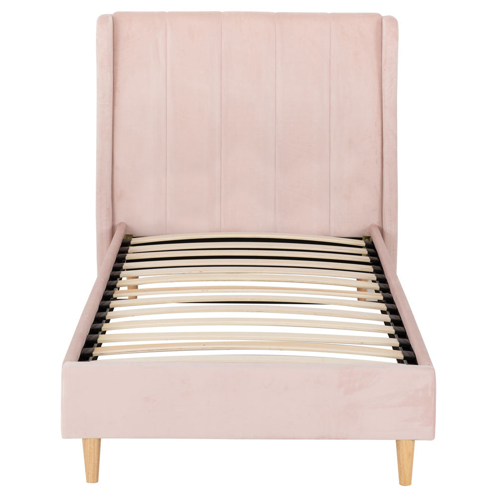 Velvet Single Bed - Amelia