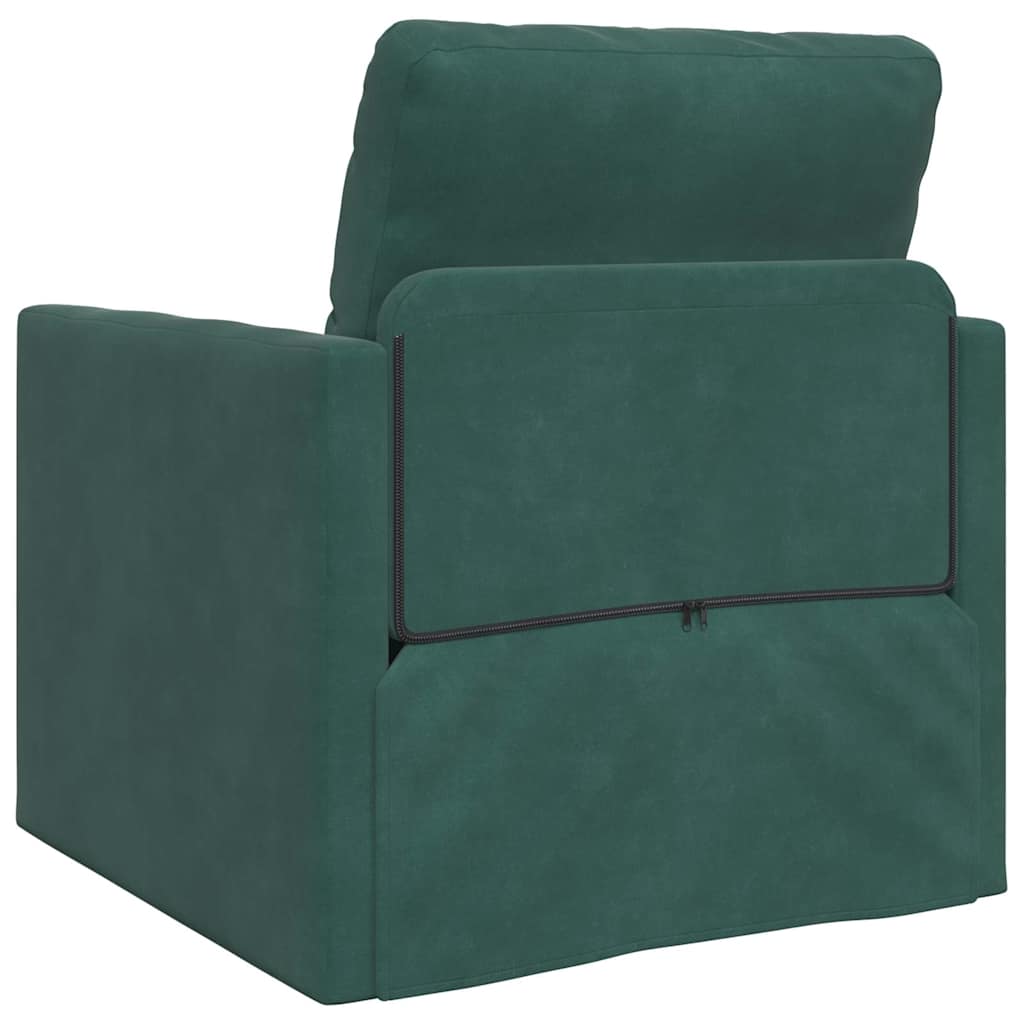 Velvet Sofa Bed 1 Seater - Vantage Home