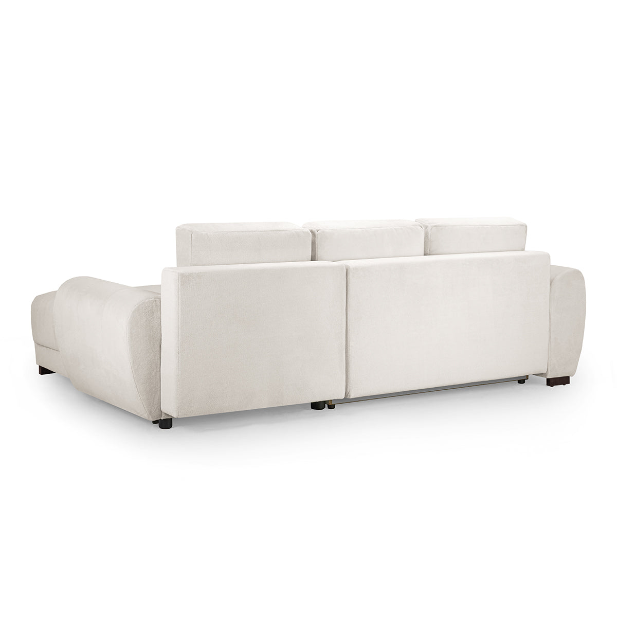 Velvet Sofa Bed Universal Corner - Azzuro