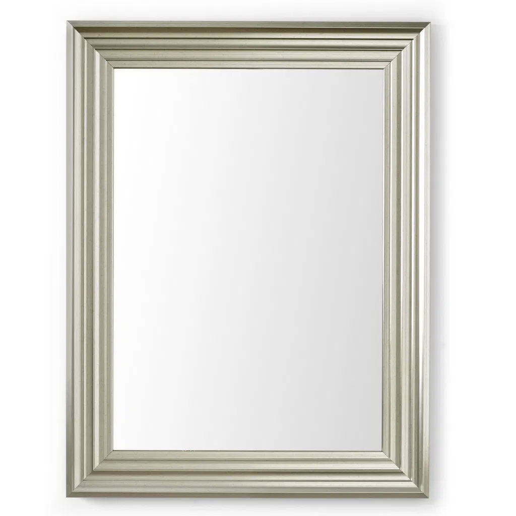 Wall Mirror 85cm High With Wooden Frame - Tokyo