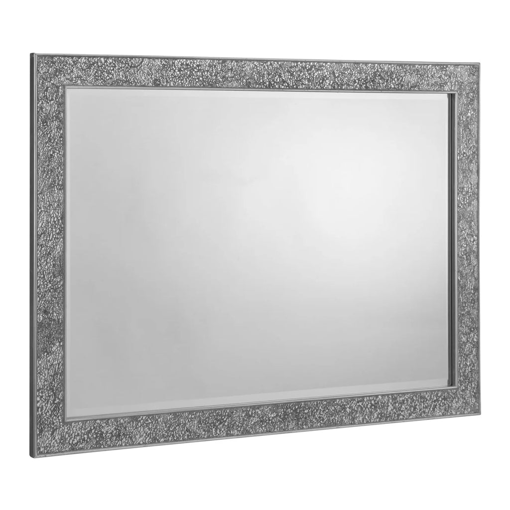 Wall Mirror With Glass Fragment Frame Rectangular - Staccato