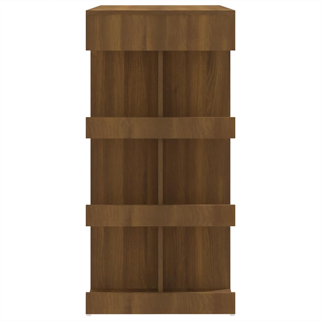 Wooden Bar Table With Storage Rack - Vantage Home