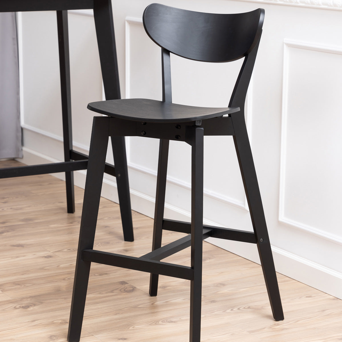 Wooden Bar Stools Set Of 2 - Roxby
