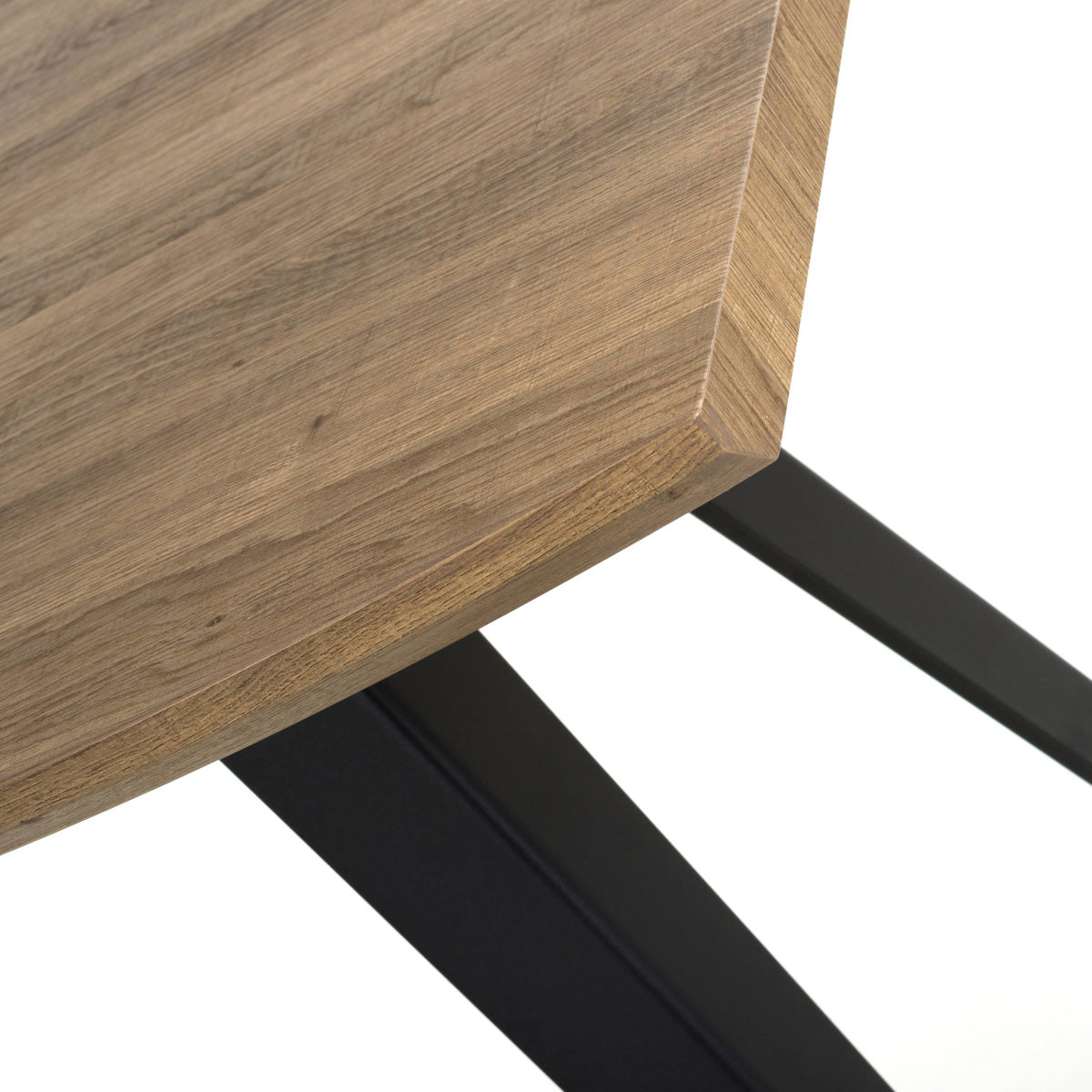 Wooden Bar Table for 2 to 4 People Rectangular And Curved - Nassau