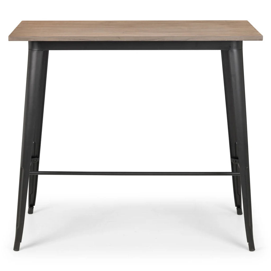 Wooden Bar Table for 4 People Rectangular - Grafton