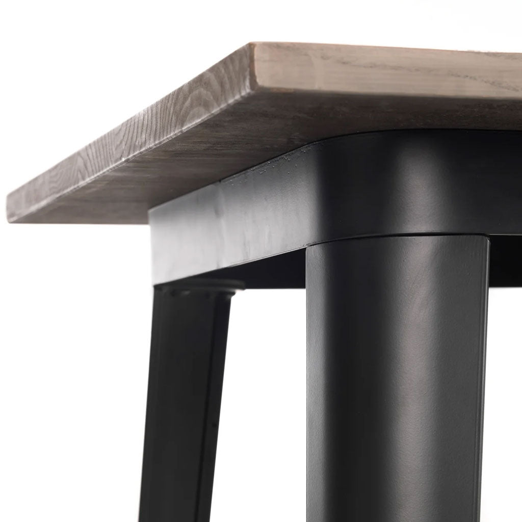 Wooden Bar Table for 4 People Rectangular - Grafton