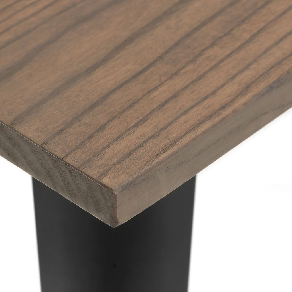 Wooden Bar Table for 4 People Rectangular - Grafton