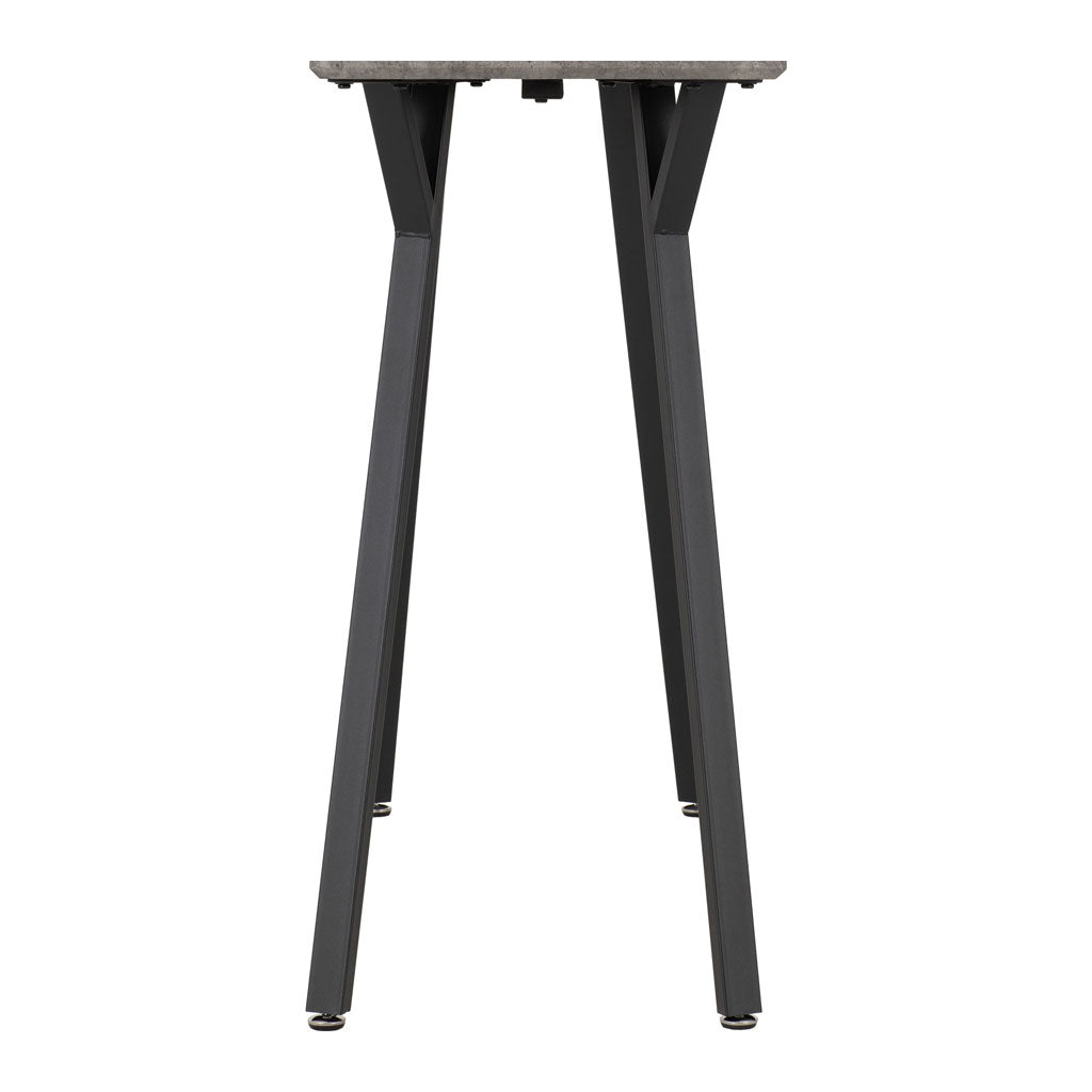 Wooden Bar Table With 2 Bar Stools - Quebec