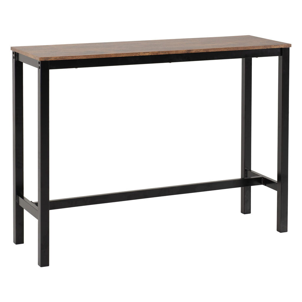 Wooden Bar Table With 2 Stools - Athens