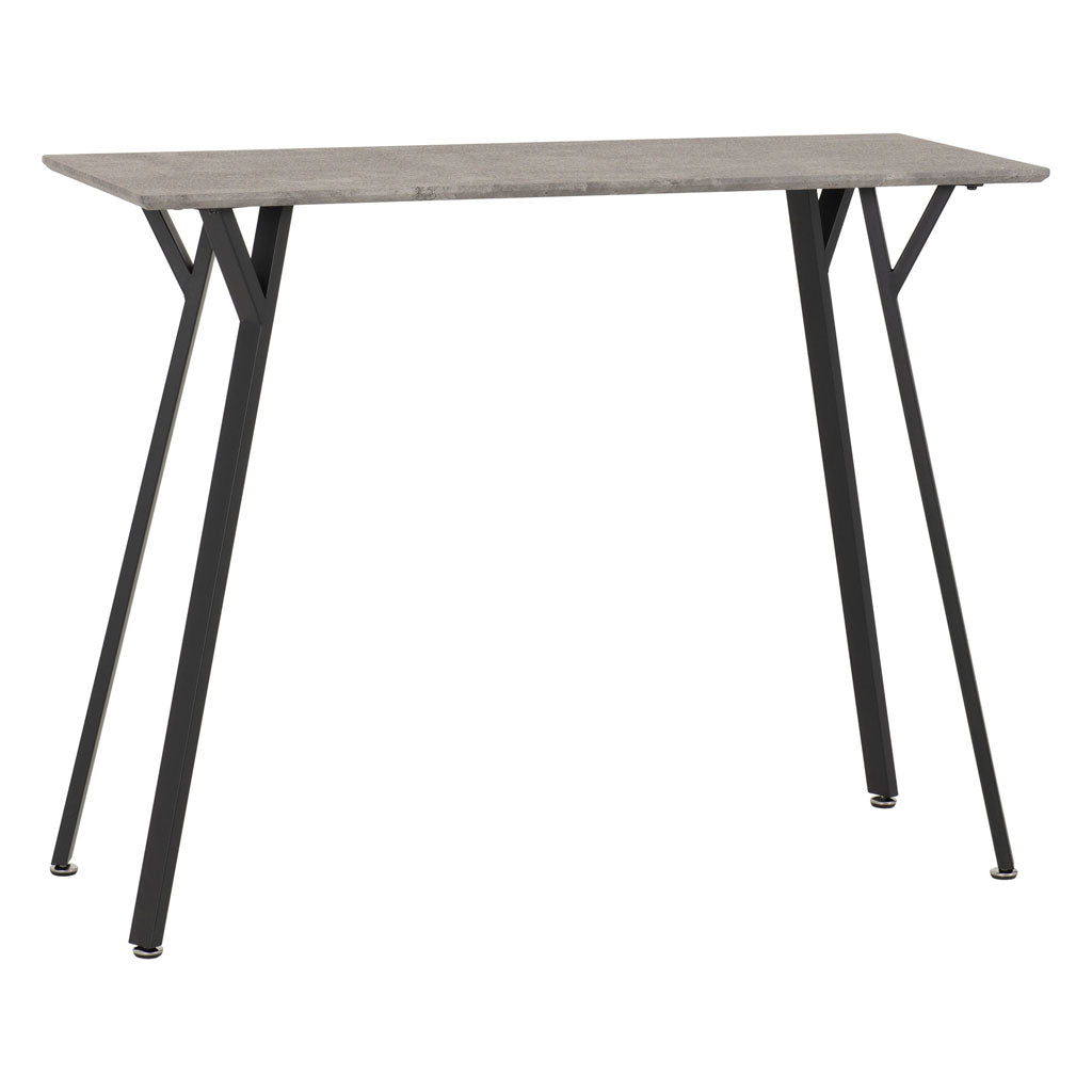 Wooden Bar Table With Metal Legs - Quebec