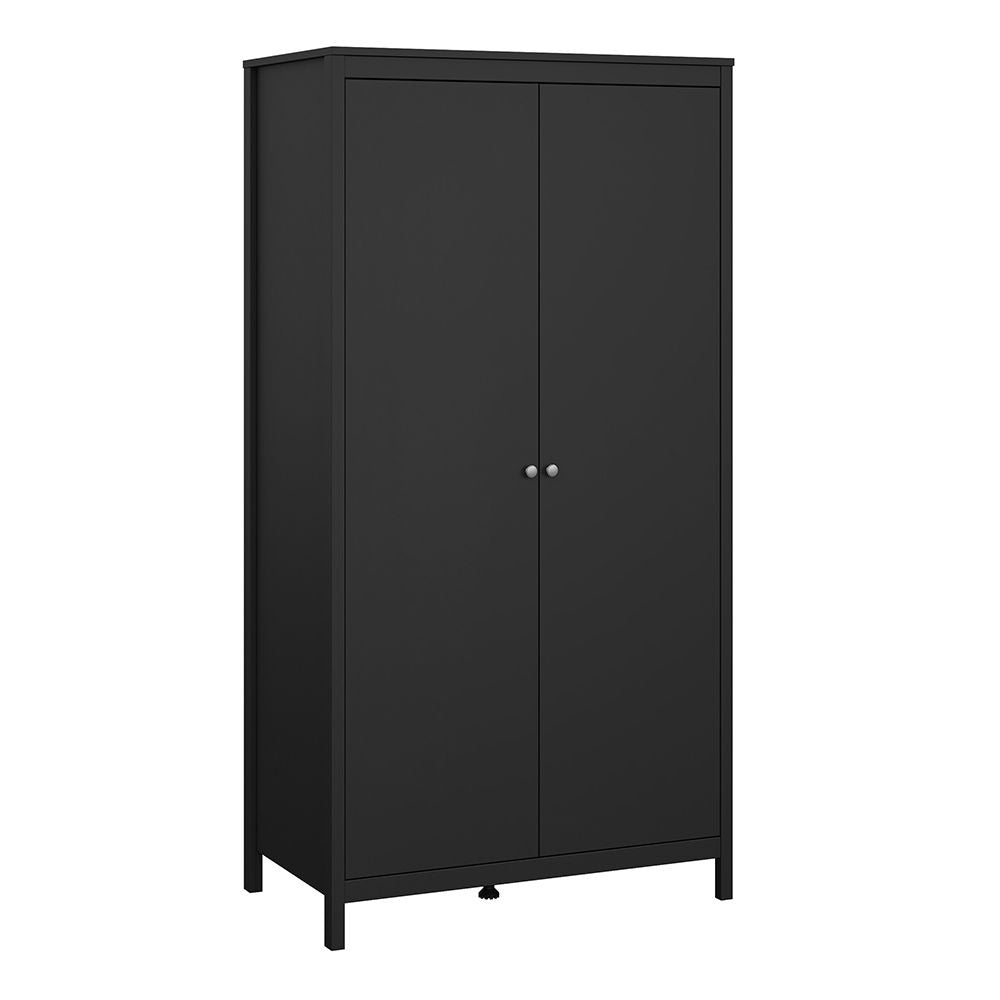 Wooden Bedroom Furniture Set With 2 Doors Wardrobe - Madrid