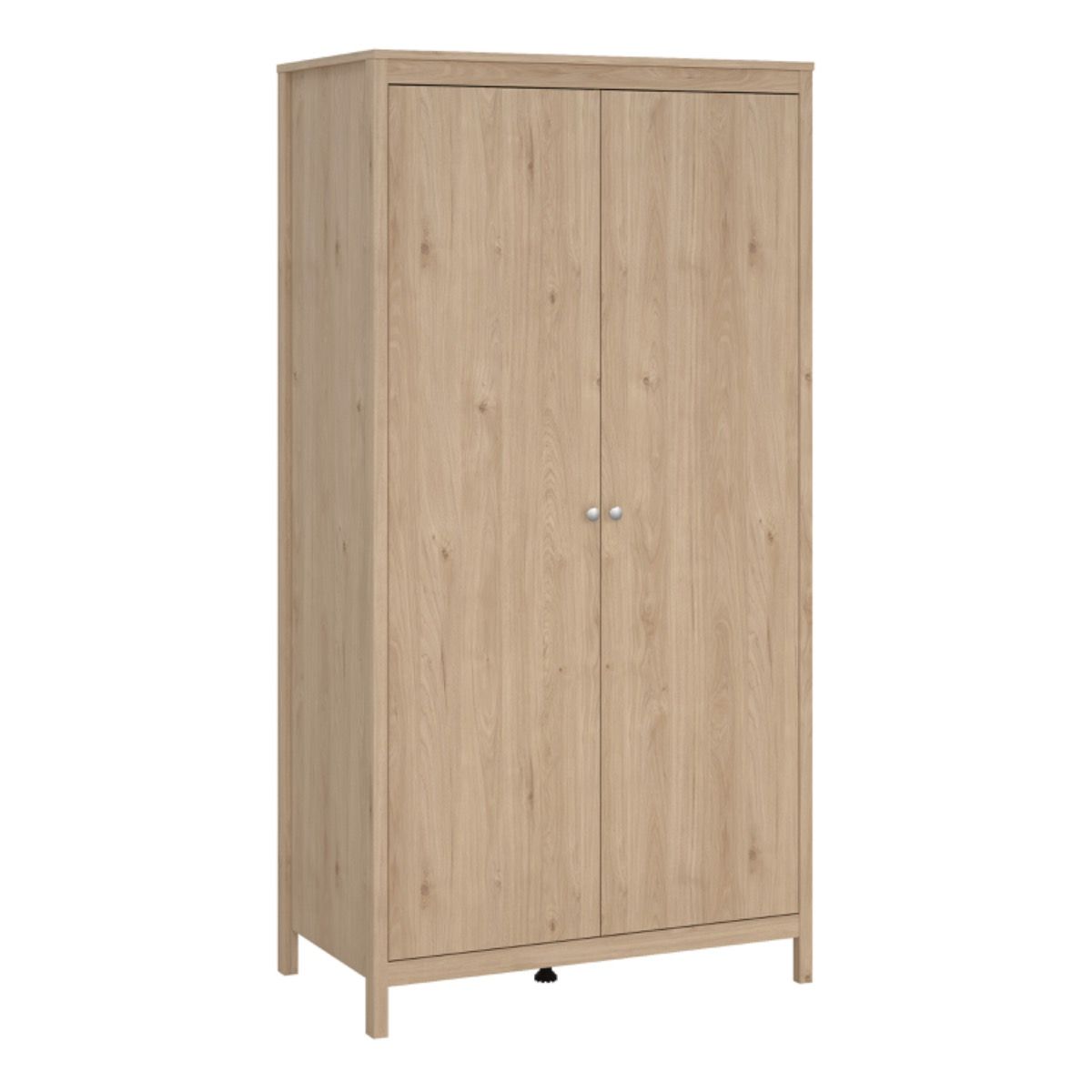 Wooden Bedroom Furniture Set With 2 Doors Wardrobe - Madrid