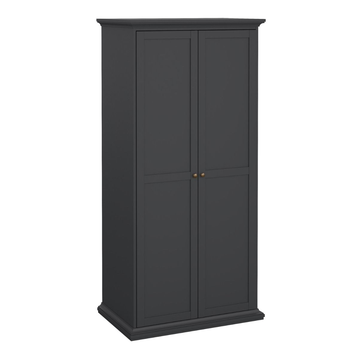 Wooden Bedroom Furniture Set 3 Piece With 2 Doors Wardrobe - Paris