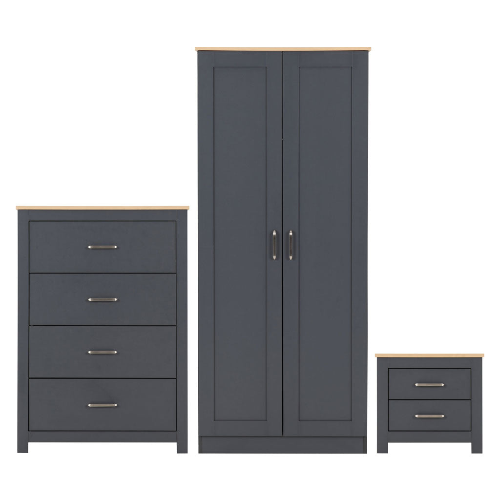 Wooden Bedroom Furniture Set - Portland