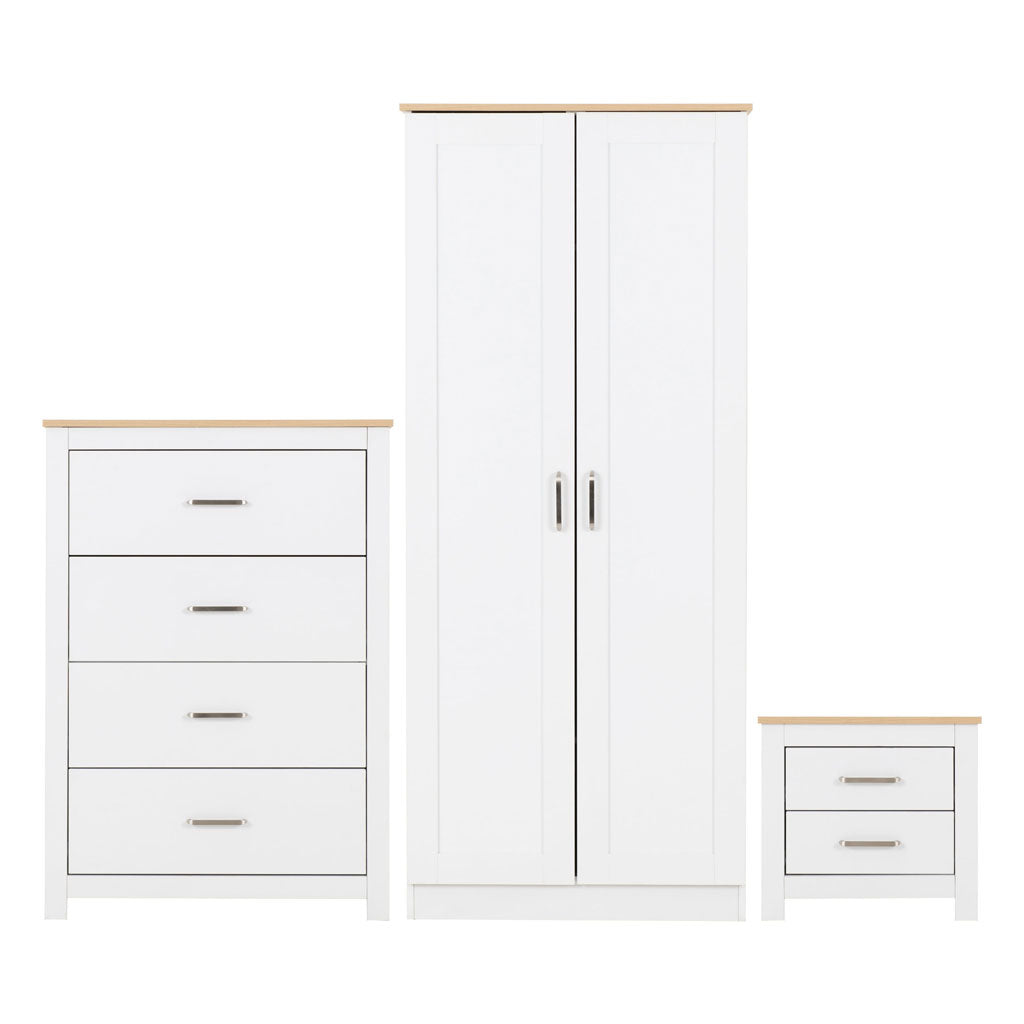 Wooden Bedroom Furniture Set - Portland