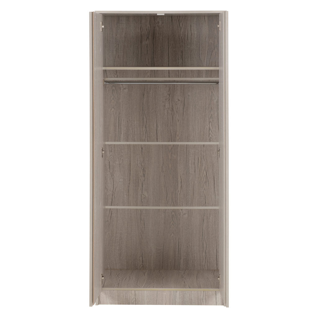 Wooden Bedroom Furniture Set With 2 Doors Wardrobe - Malvern