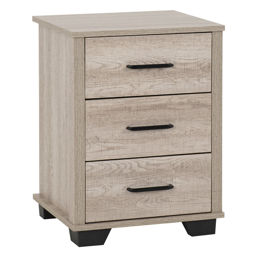 Wooden Bedroom Furniture Set With 2 Doors Wardrobe - Oliver