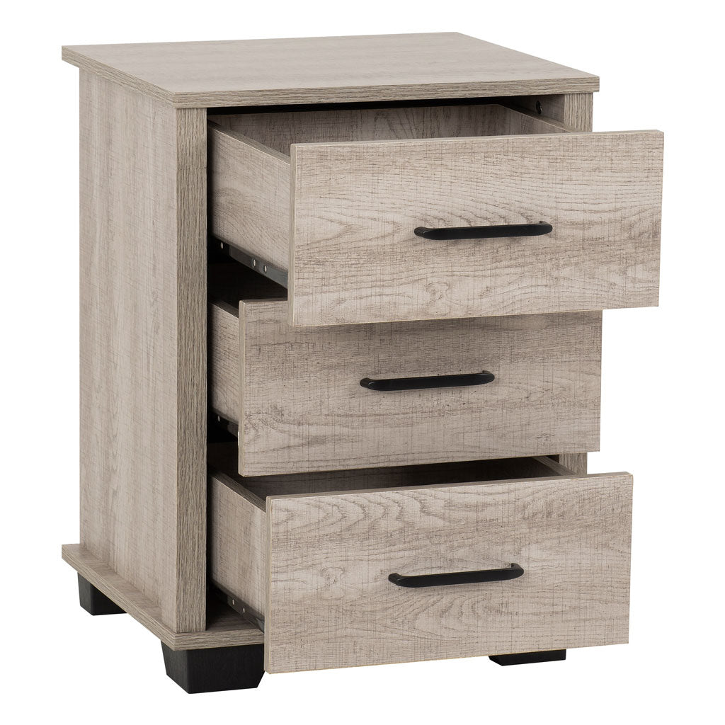 Wooden Bedroom Furniture Set With 2 Doors Wardrobe - Oliver