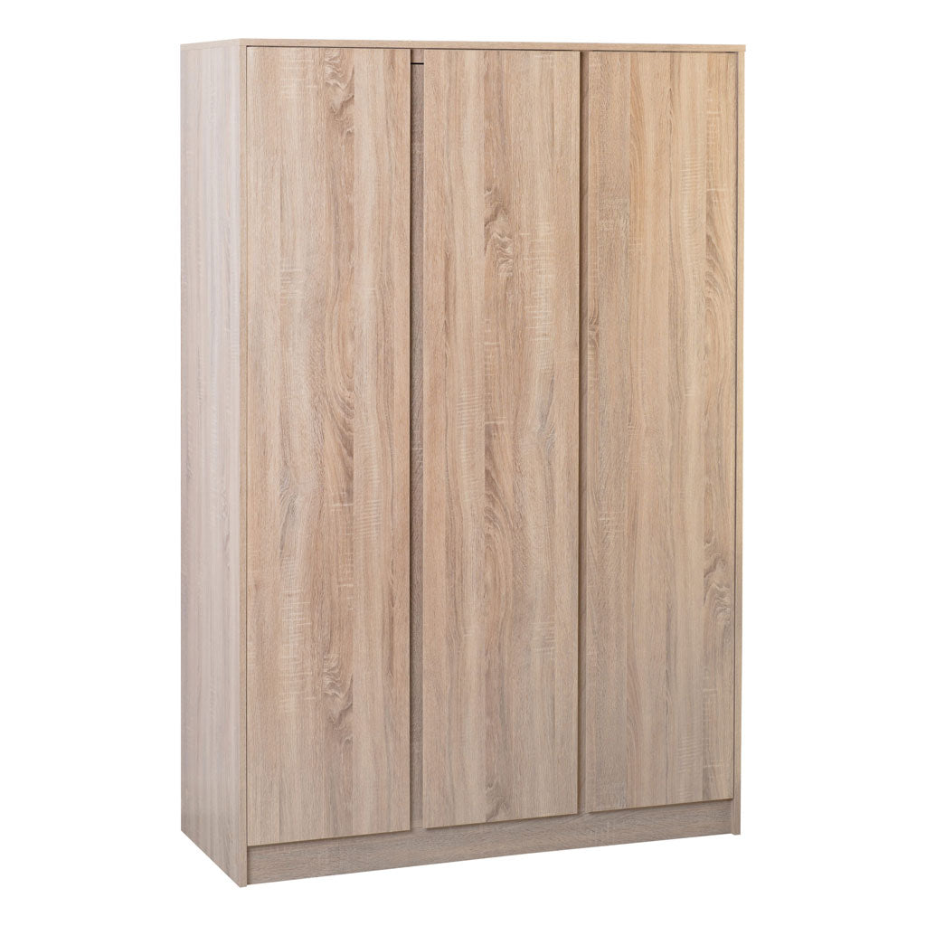 Wooden Bedroom Furniture Set With 3 Doors Wardrobe - Malvern