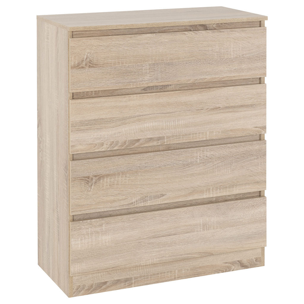 Wooden Bedroom Furniture Set With 3 Doors Wardrobe - Malvern