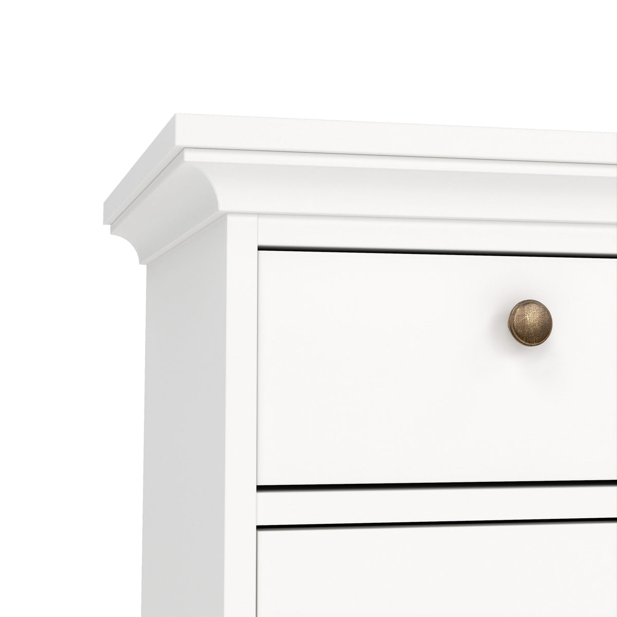 Wooden Bedside cabinet With 1 Door And 1 Drawer - Paris