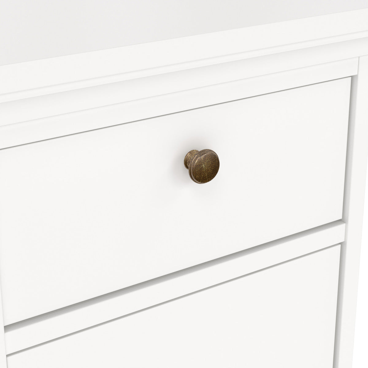 Wooden Bedside cabinet With 1 Door And 1 Drawer - Paris