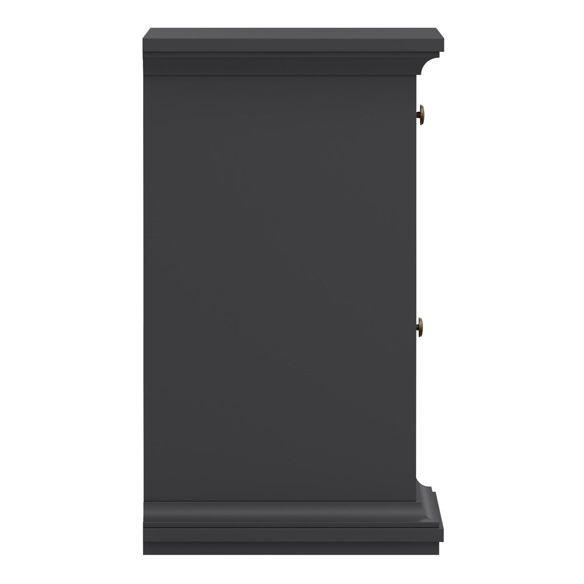 Wooden Bedside cabinet With 1 Door And 1 Drawer - Paris