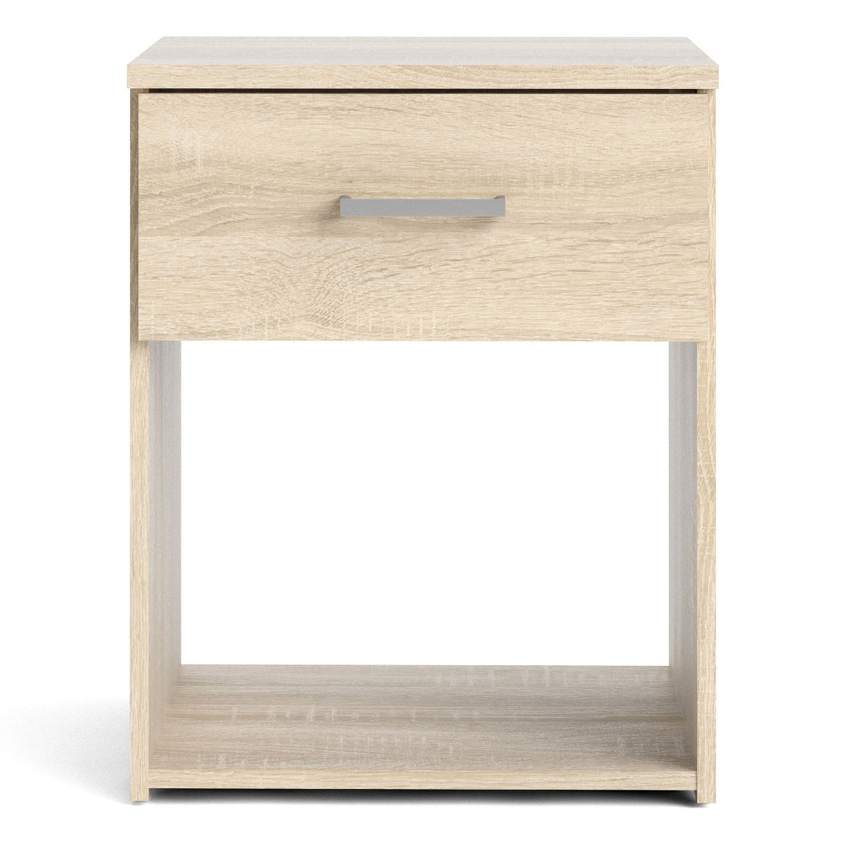 Wooden Bedside Cabinet With 1 Drawer - Space