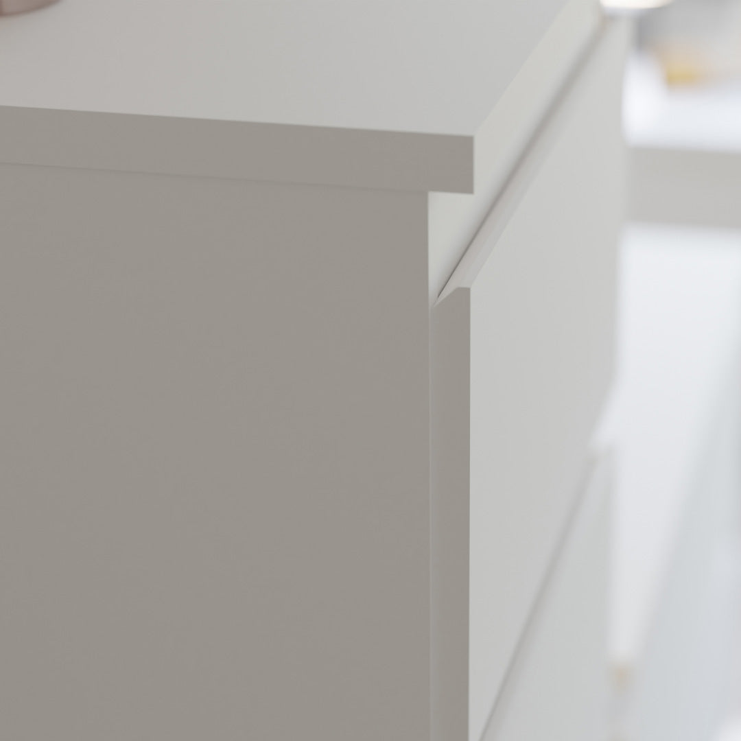 Wooden Bedside Cabinet With 2 Drawers - Edmore
