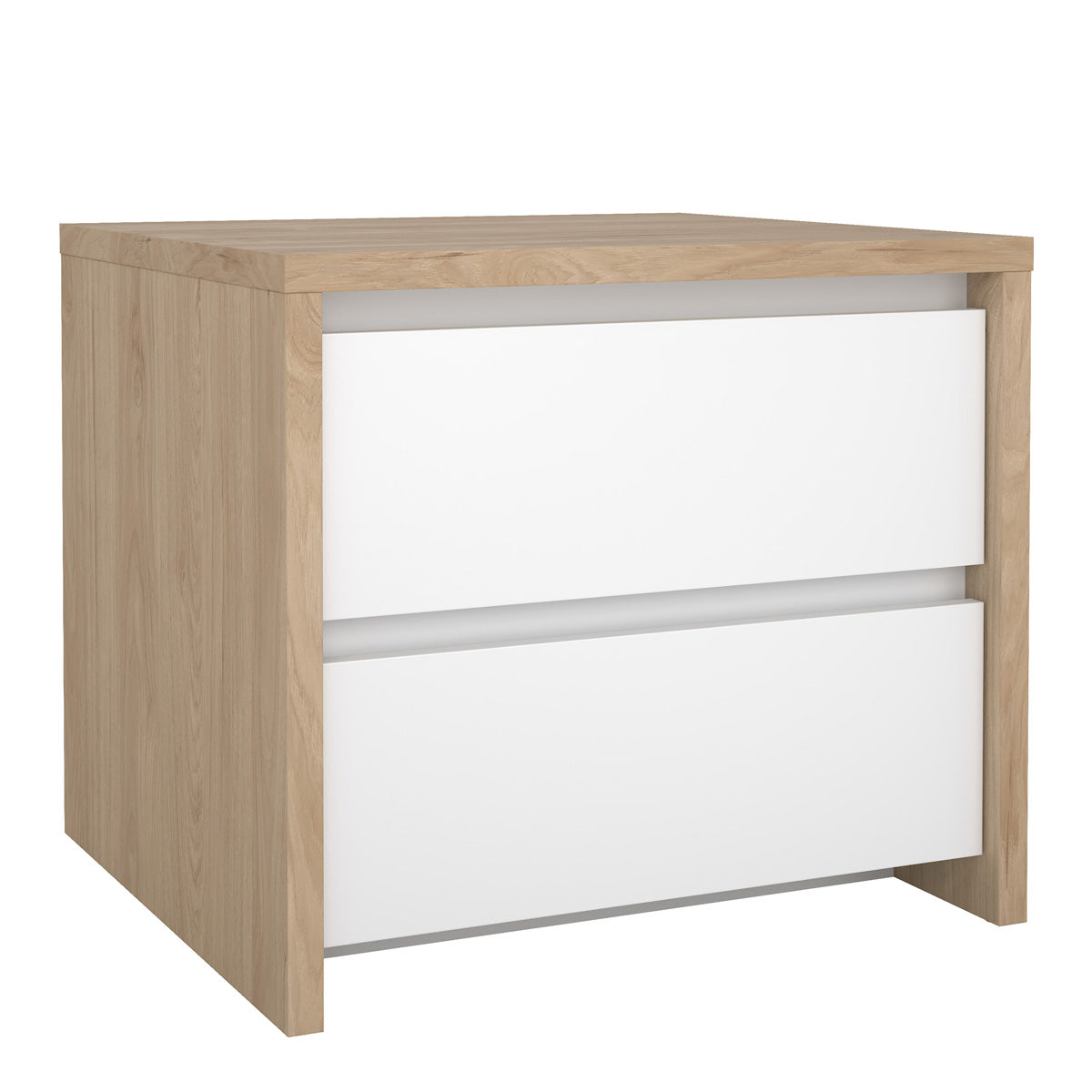 Wooden Bedside Cabinet With 2 Drawers - Next