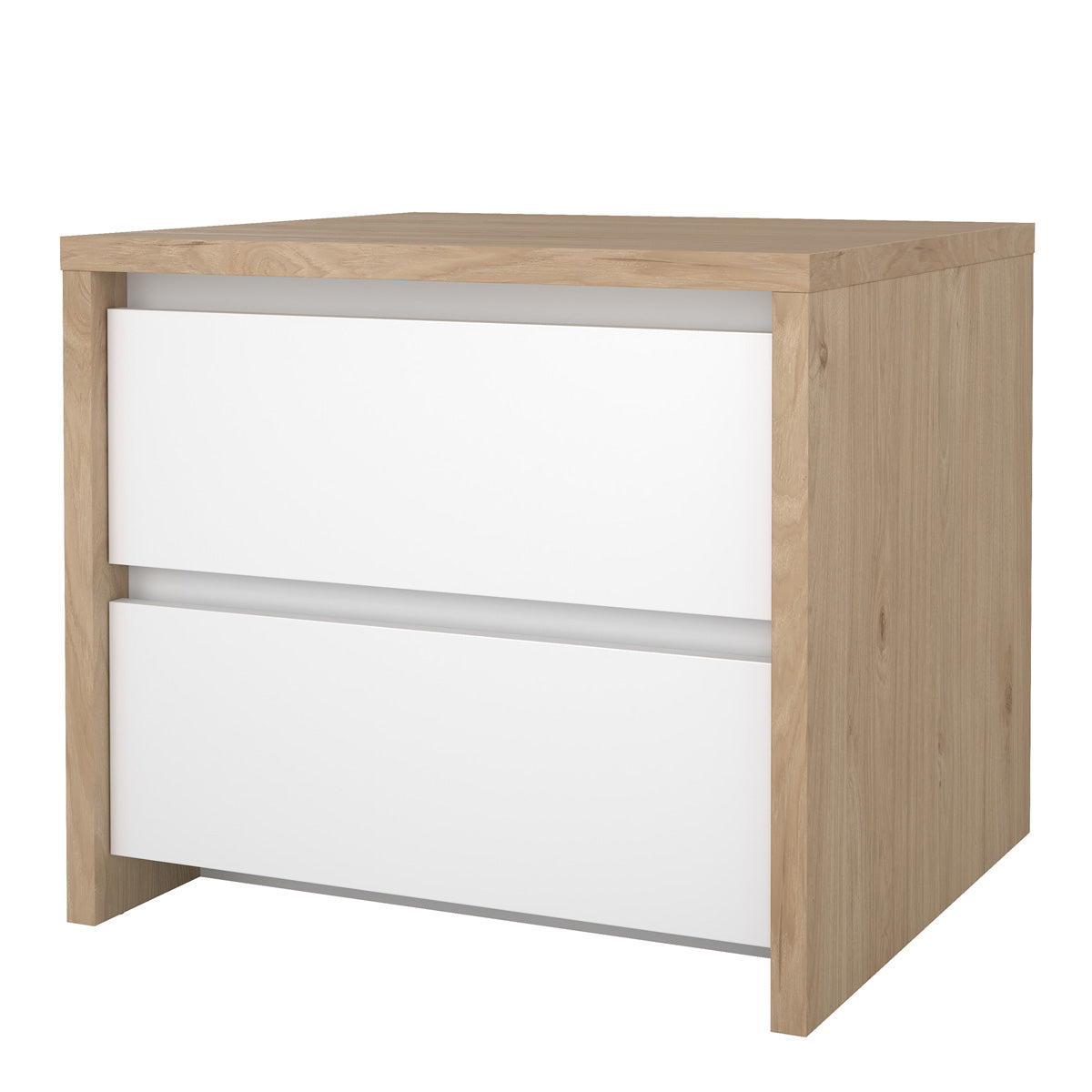 Wooden Bedside Cabinet With 2 Drawers - Next