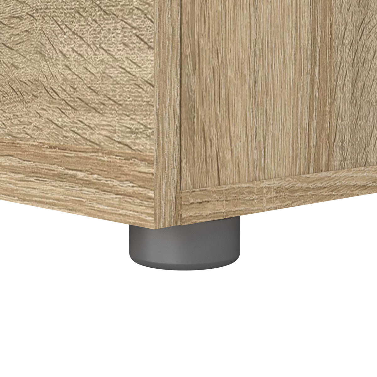 Wooden Bedside Cabinet With 2 Drawers - Pepe