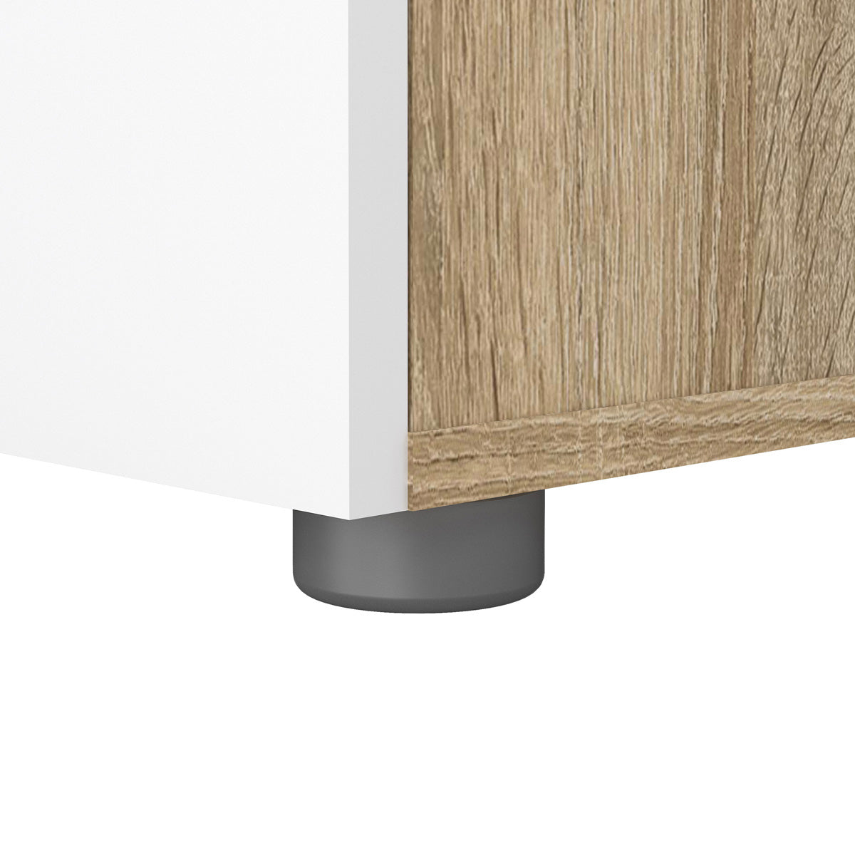 Wooden Bedside Cabinet With 2 Drawers - Pepe