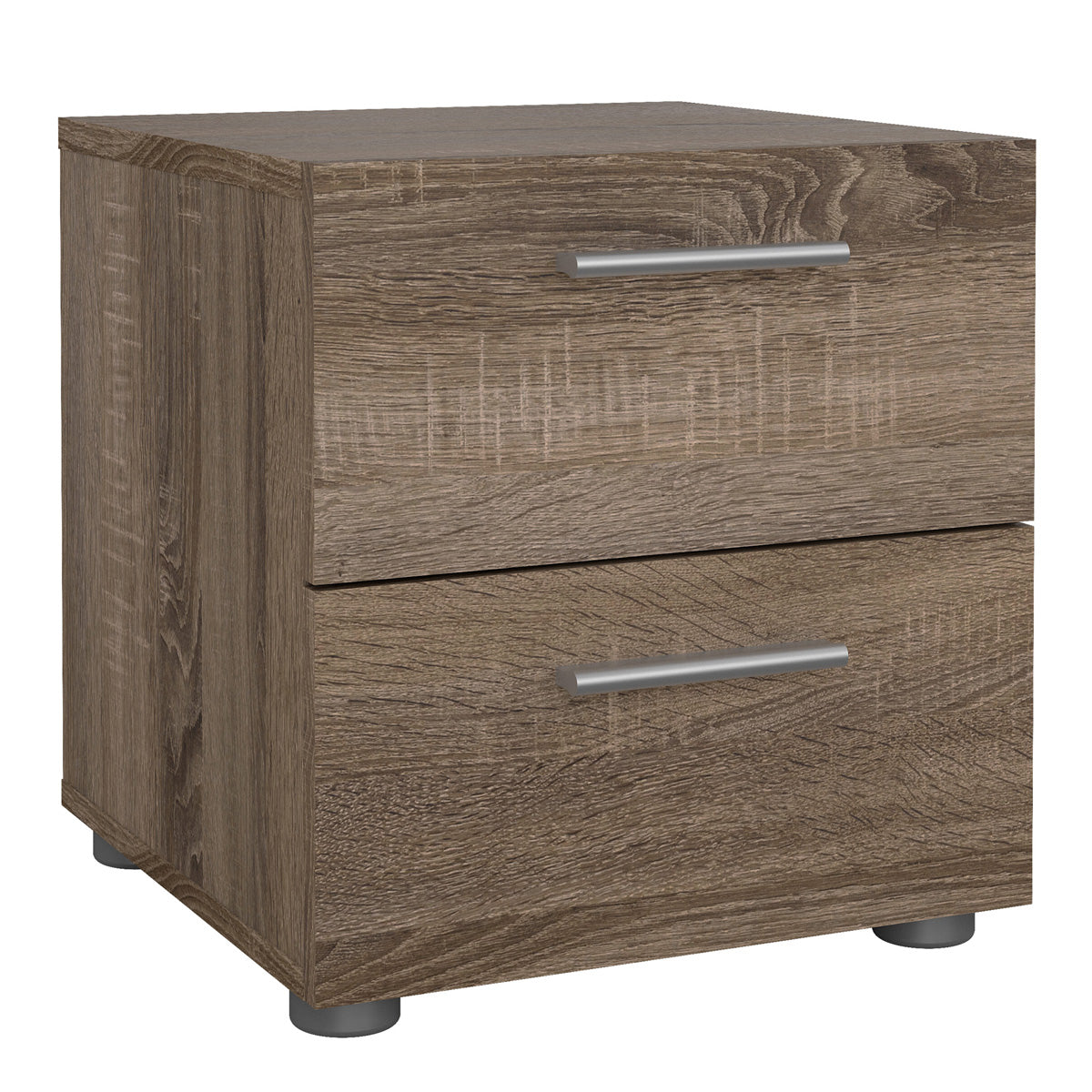 Wooden Bedside Cabinet With 2 Drawers - Pepe