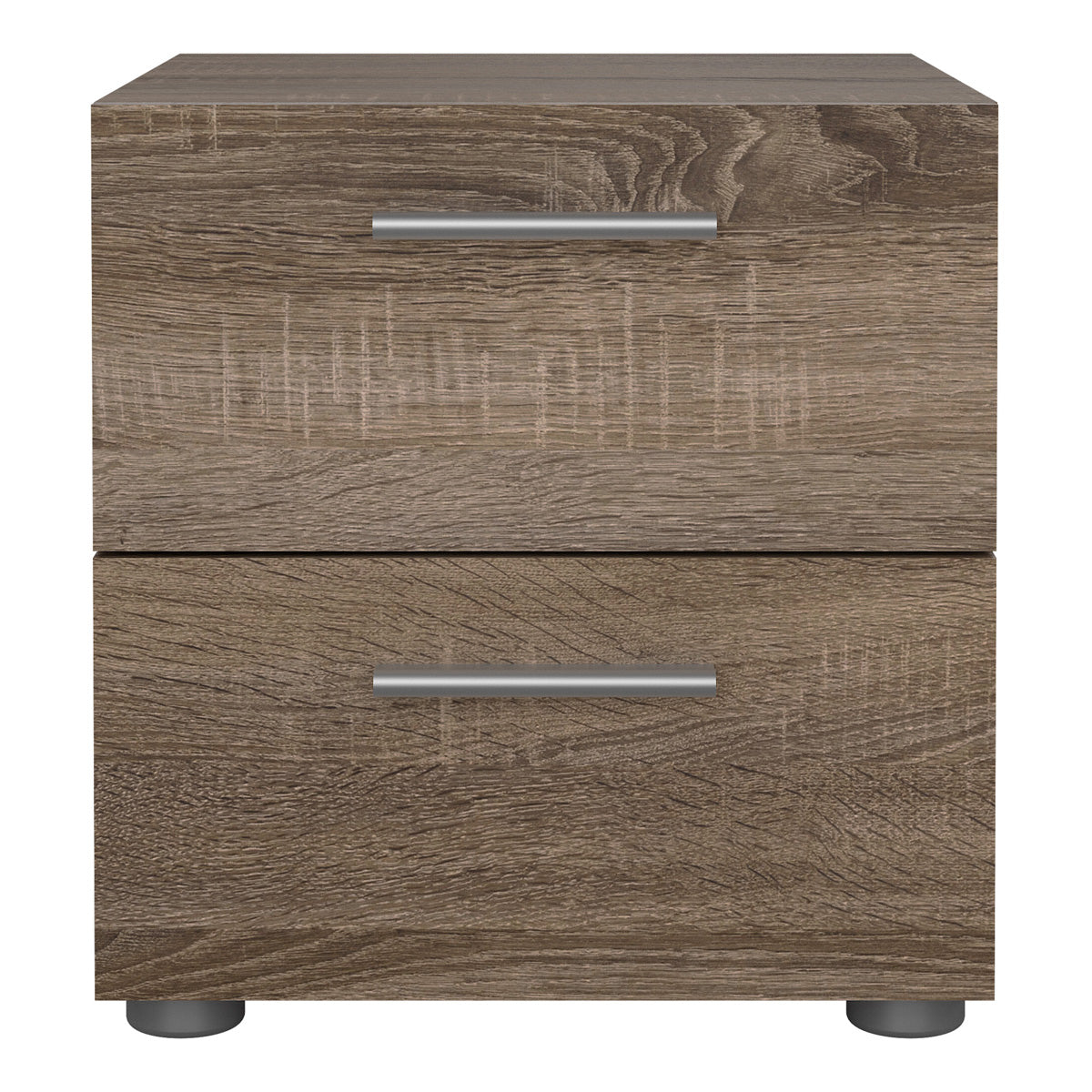 Wooden Bedside Cabinet With 2 Drawers - Pepe