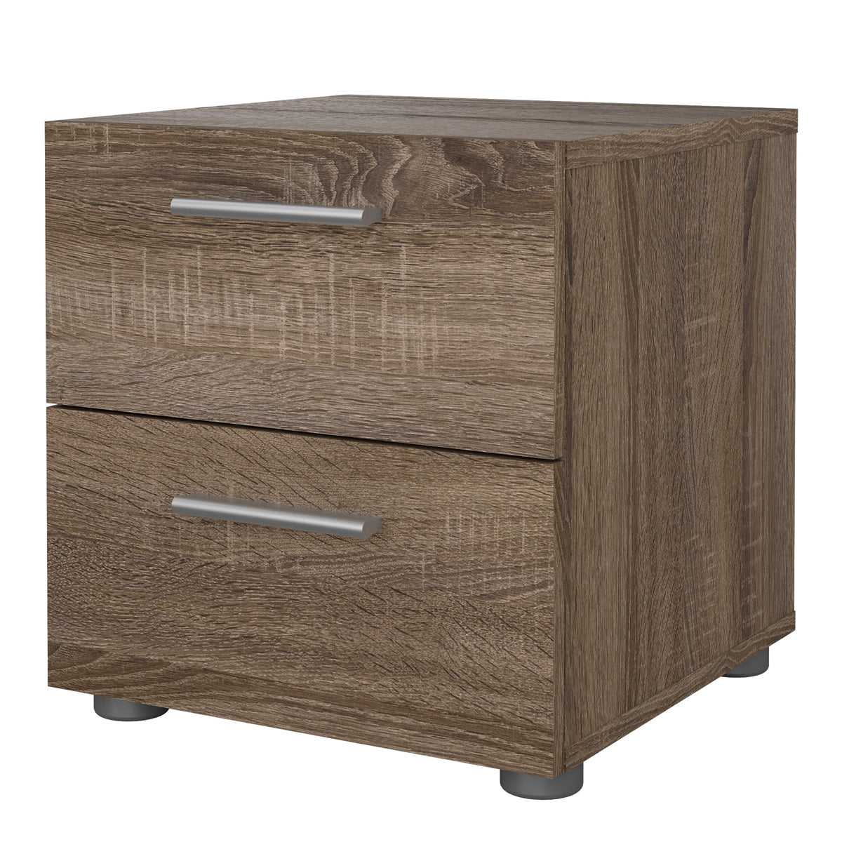 Wooden Bedside Cabinet With 2 Drawers - Pepe