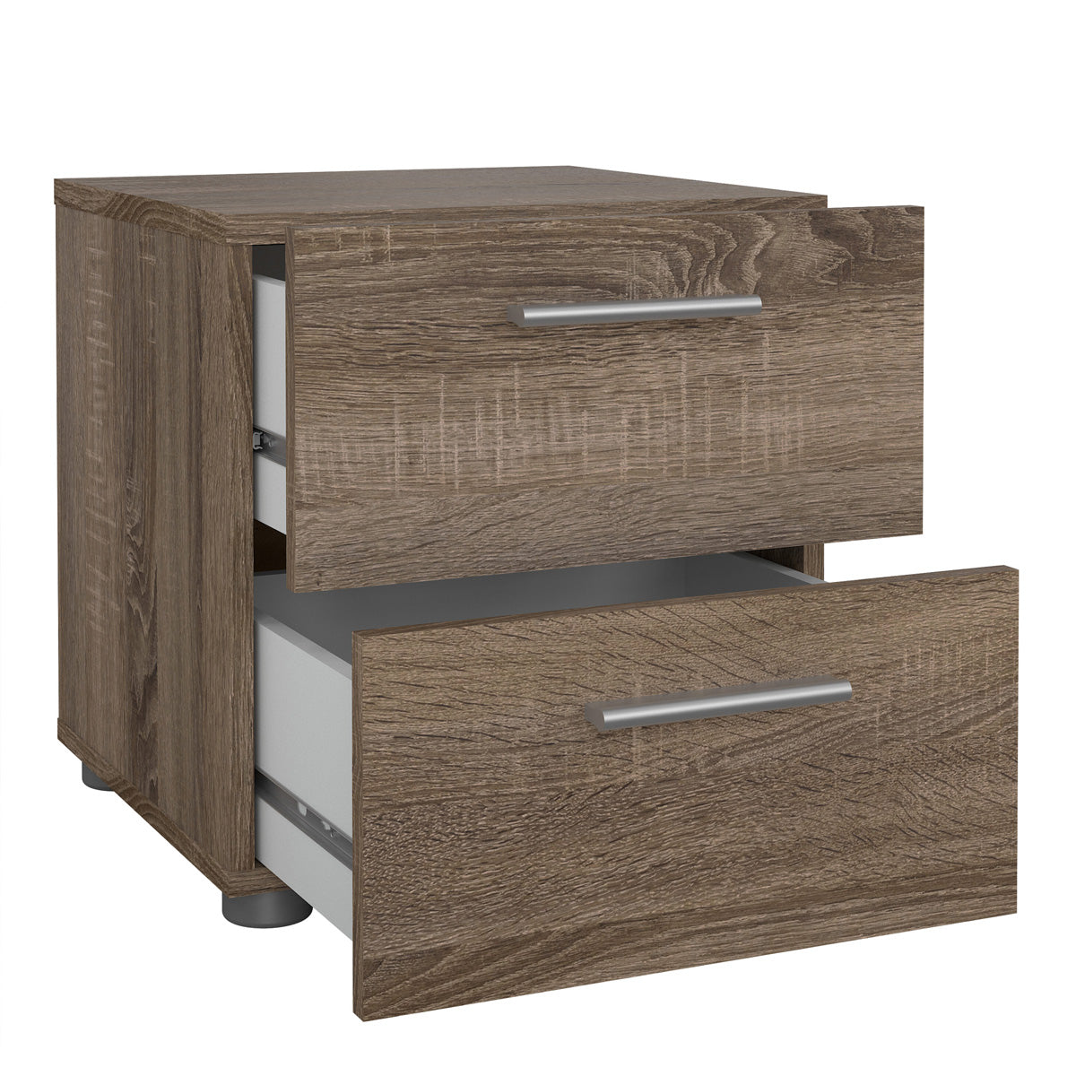 Wooden Bedside Cabinet With 2 Drawers - Pepe