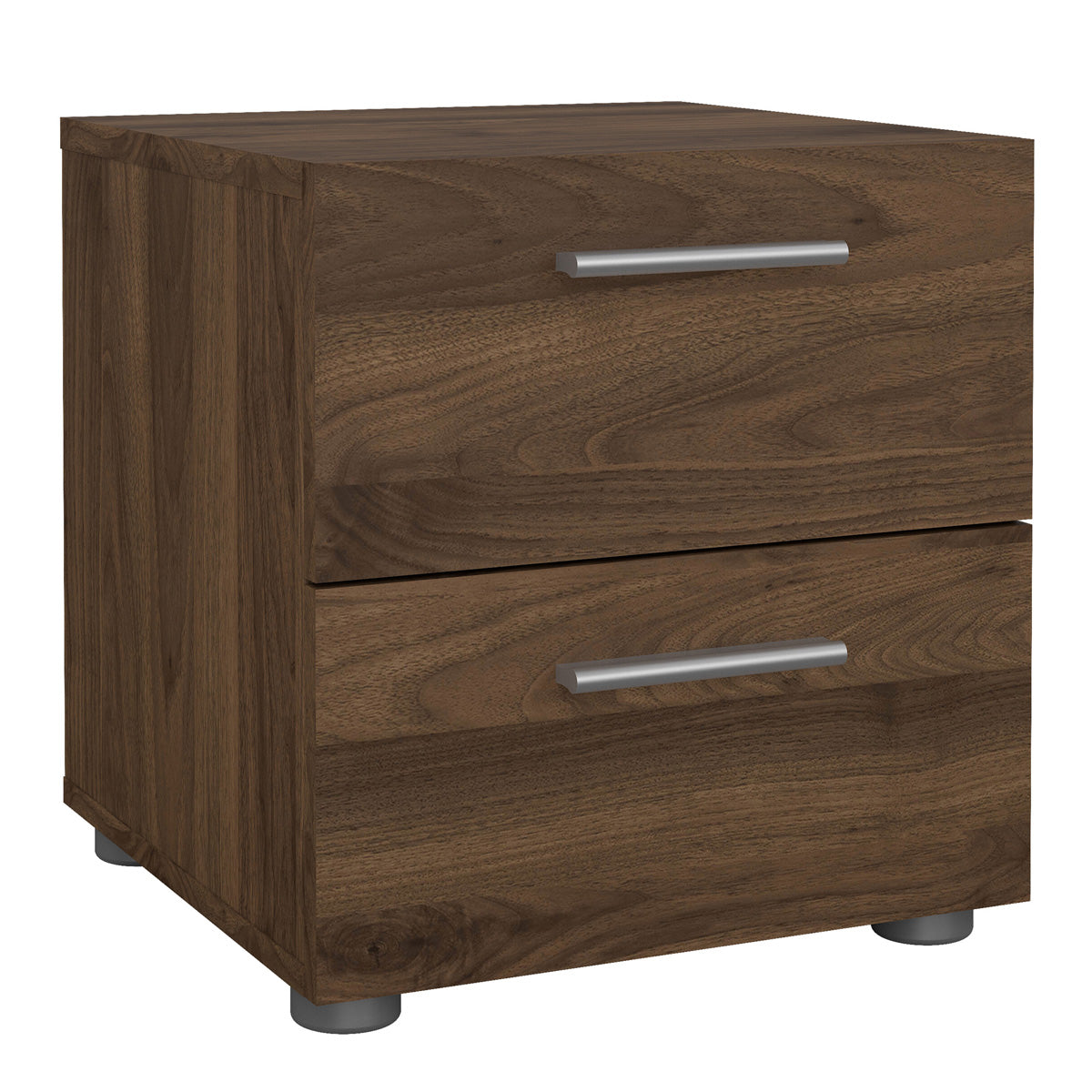 Wooden Bedside Cabinet With 2 Drawers - Pepe