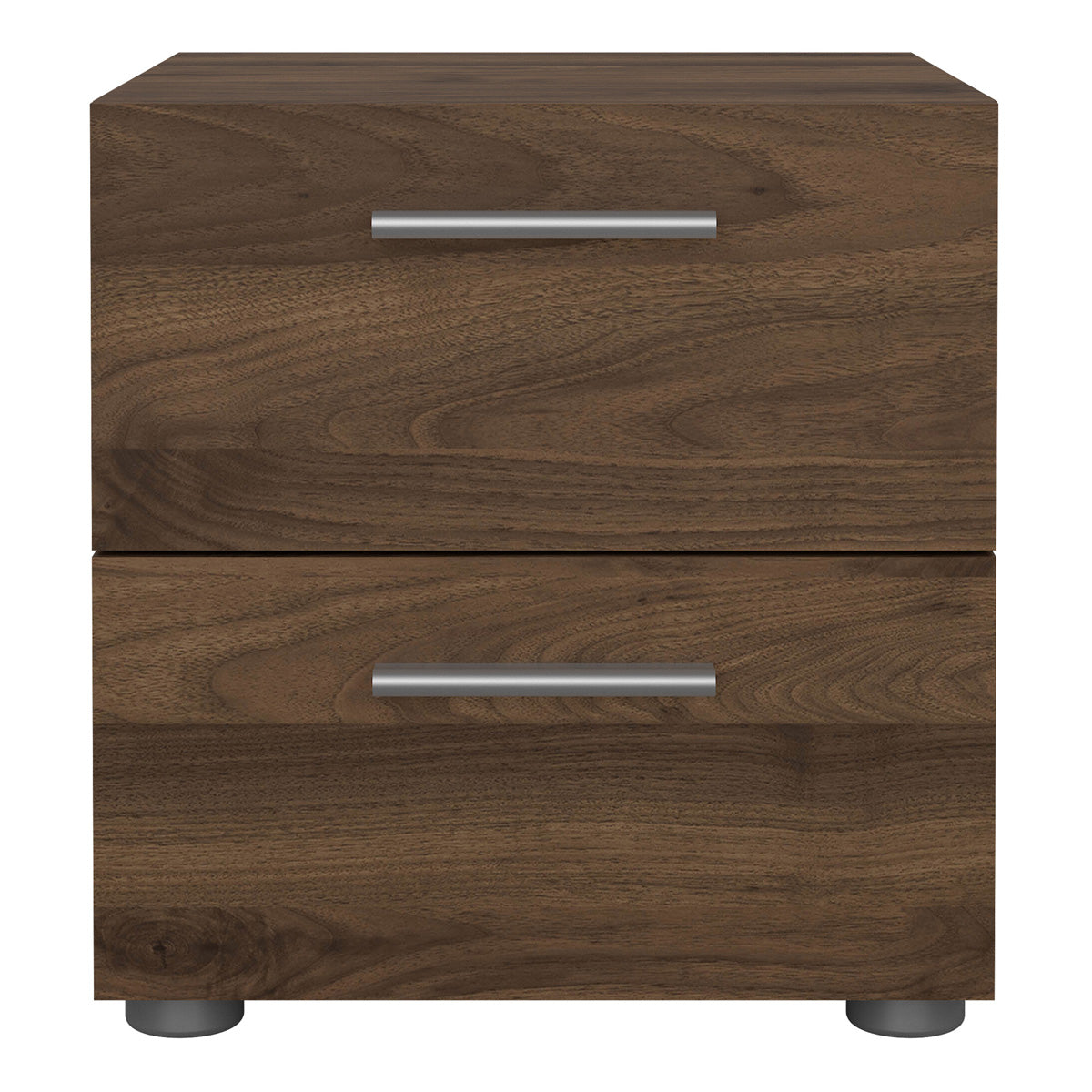 Wooden Bedside Cabinet With 2 Drawers - Pepe